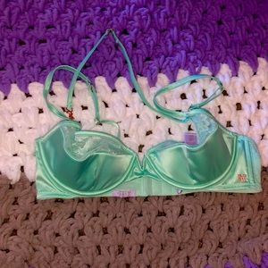 Savage x Fenty Mint Plunge Bra